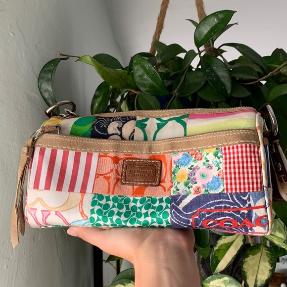 Coach Bags Patchwork Coach Mini Duffle Shoulder Bag Poshmark